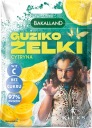 Bakalland Guziko citrónové želé bez cukru bez želatíny 34g KLEKS