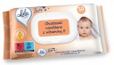Lula Baby vlhčené obrúsky s vitamínom E Pop Up Click Top 50 kusov