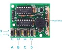 Súprava Electronic Music Box 16, ktorá sa učí spájkovať