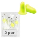 Zátkové chrániče sluchu 3M EAR SOFT FX 5 párov