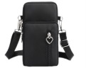 BLACK MINI kabelka Phone Clutch Wallet