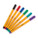 SPOĽAHLIVÉ jemné linky Rystor, 6 farieb, Púzdro RC-04