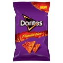 Doritos Flamin' Hot Corn chips s veľmi pikantnou príchuťou 75 g