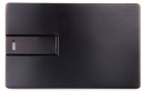 Kovová karta Pendrive 1 GB čierna + gravírovanie