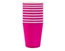 RUŽOVÉ MAGENTA TMAVÉ RUŽOVÉ narodeninové papierové poháre 220ml párty