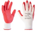 Latexové pracovné rukavice COVENT SIMPLE C, veľkosť 8-M