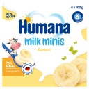 Humana Milk Minis Banánový jogurtový dezert od 6 mesiacov 4 x 100 g