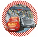 Cars Papierové taniere 8 kusov 20 cm Narodeninové