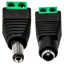 Súprava zásuvkových konektorov DC zástrčka 2,1 x 5,5 mm PRE LED