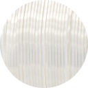 PLA SILK vložka 5m - Devil Design SILK 1,75mm White / White