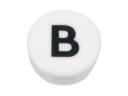 LEGO 98138pb212 1x1 dlaždica PÍSMENO B biela NOVINKA (1g)