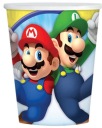 Papierové poháre SUPER MARIO, 8 kusov, narodeniny