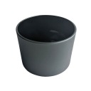 Nádoba na vonné sviečky 150 ml, matná čierna
