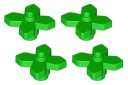LEGO kvetina listová zelená 4 ks