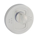 Vývesná tabuľa, rozeta s WC zámkom ARGO Chrome, lesklá