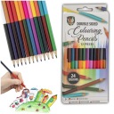 Profesionálne umelecké ceruzky pastelky na kreslenie pre deti 12ks 24k