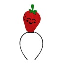 STRAWBERRY BAND, JAHODOVÝ OUTFIT, ČERVENÁ PLsť