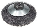 Uhlová drôtená kefa s maticou M14. 80 mm POĽSKO