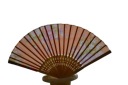 Japonský drevený ventilátor gejša