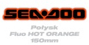 Nálepky Sea-Doo 15cm - Fluo