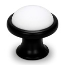 NÁBYTKOVÁ KĽÚČKA ČIERNA NÁBYTKOVÁ KĽÚČKA PORCELÁNOVÁ SKRINOVÁ KĽUB RETRO HIT