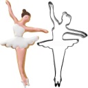 Forma na BALERINU 12,5 cm - vykrajovačka na baleríny