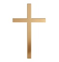 Bočný vrchnák na tortu Cross Baptism Communion Confirmation zlaté plexi