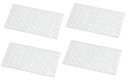 NÁRAZNÍKY SILIKÓNOVÉ NÁRAZNÍKY 4x 50 KS. 10 x 1,5 mm