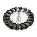 BRIDED KOTÚČOVÁ KEFA S STOPKOU M6 100 mm KD10988
