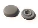 Rozeta 24mm Skrutkovací uzáver 100ks SVETLO SIVÁ