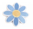 Nažehľovačka Thermo Applique Flower, modrá výšivka /2888