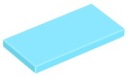 LEGO TILE 87079 TILE 2x4 azúrová stredná NOVINKA (1g)