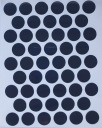 Čiapky na nábytok samolepiace 14mm - antracit lesklý (5010) - 50 ks.