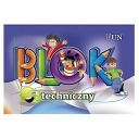 Biela technická podložka A4 10 listov 170g Fun Kreska