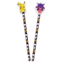 POKEMON ceruzka 2ks + guma 2ks PIKACHU SET