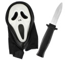 Falošná maska ​​na nôž Scary Movie Scary Movie Scream Halloweensky kostým