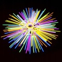 ŽIARIACE PÁSKY Fluorescenčné náramky 5 ks