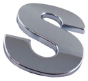 E6K50 ZNAK PÍSMENO PÍSMENO ČÍSLO ČÍSLA CHROME S