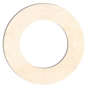 drevená obruč na lapač snov, šírka 15 cm, 30 mm