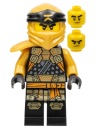 LEGO Ninjago figúrka Golden Cole njo758 Kryštalizované
