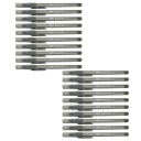 BIC ROUND STIC guľôčkové pero, ventilované, ČIERNA 1,0 mm - 20 kusov