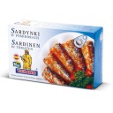 Španielske sardinky v paradajkách 120g srdiečka