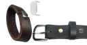 RUČNE VYROBENÉ KOŽENÉ PÁSKY NA NOHAVICE, RUČNE VYROBENÉ 4CM 40MM