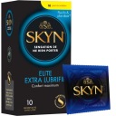 SKYN Elite Extra Lube tenké, nelatexové kondómy, zvlhčené, 10 ks.