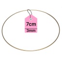 KOVOVÝ Prsteň PRE LAVAČOV SNÍKOV ZLATÝ PRSTEŇ MACRAME 7CM