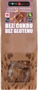 Bezlepkové ovsené sušienky BEZ CUKRU s mandľami a čokoládou VEGAN 150 g