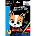 PSY KIDEA Scratch Board, 6 listov + stylus
