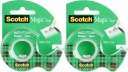 KANCELÁRSKA PÁSKA SCOTCH MAGIC MATNÁ x 2