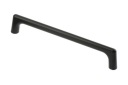 Moderná nábytková kľučka OCTAVIO GTV 192mm čierna