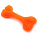 Pohodlná žuvacia kosť pre psa Dental Bone Mint, oranžová, 16,5 cm